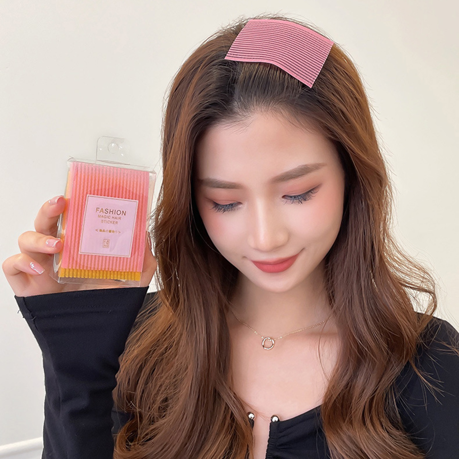 10Pcs Solid Color Bangs Magic  - Beauty Makeup Quotes 评论和价格