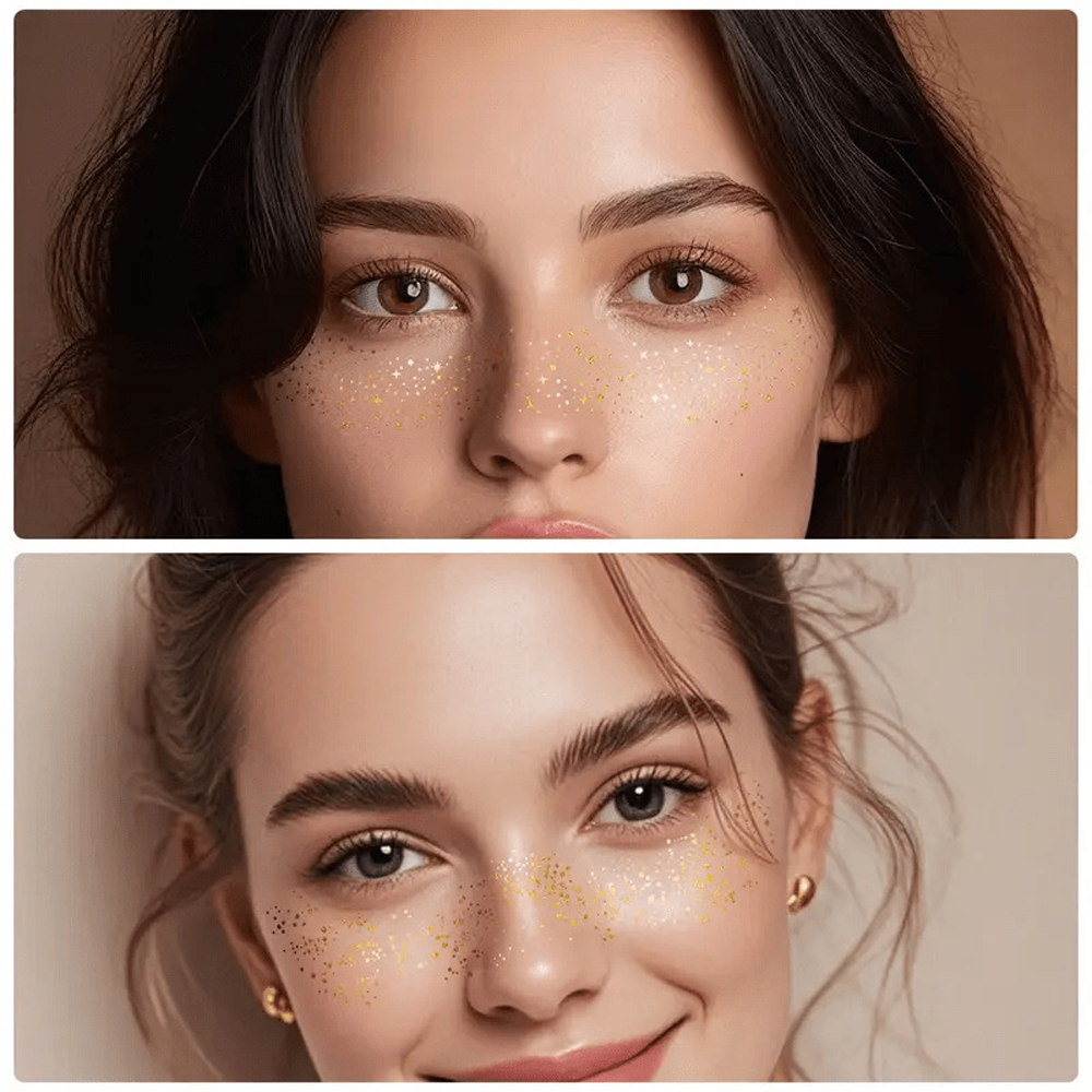 6 Pcs/set Fake Freckle Sticker - Beauty Makeup Quotes 评论和价格