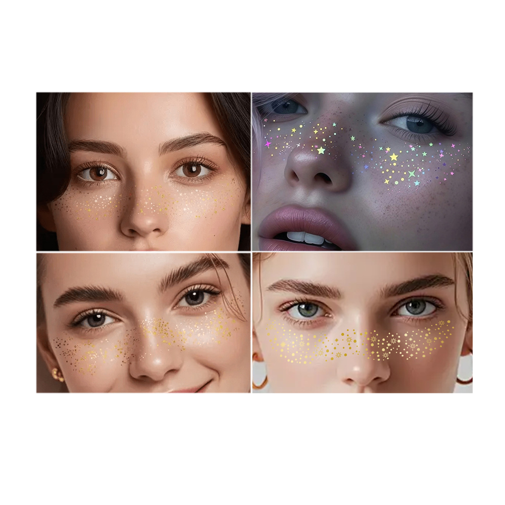 6 Pcs/set Fake Freckle Sticker - Beauty Makeup Quotes 评论和价格