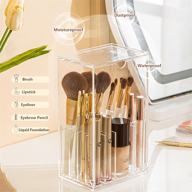 Makeup Brush Holder Organizer  - Beauty Makeup Organizer 评论和价格