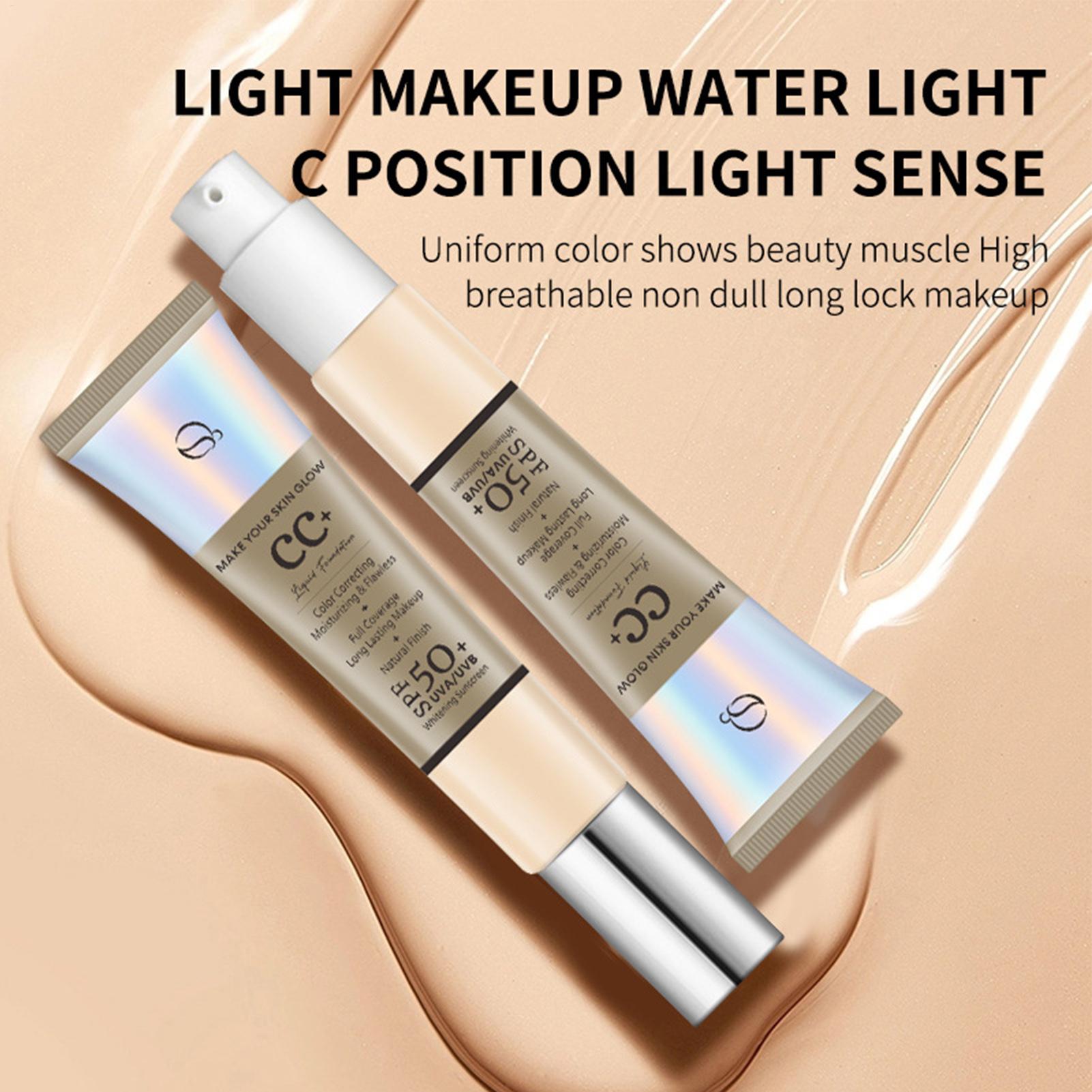 CC Cream Foundation SPF 50 Sun - Beauty Makeup Foundation 评论和价格