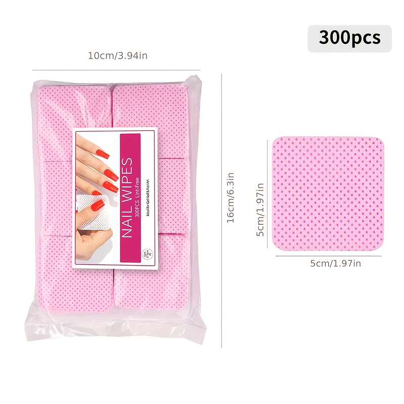 600pcs/2bag Hairless Nail Poli - Beauty Makeup Salon 评论和价格
