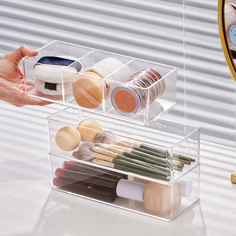 Acrylic Cosmetics Storage Box  - Beauty Makeup Quotes 评论和价格