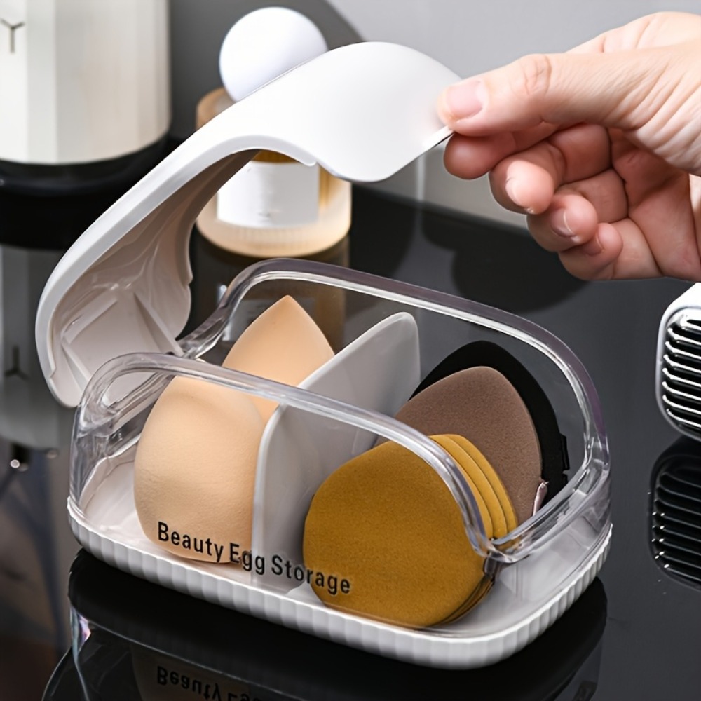 Dual Compartment Beauty Sponge - Beauty Makeup Organizer 评论和价格