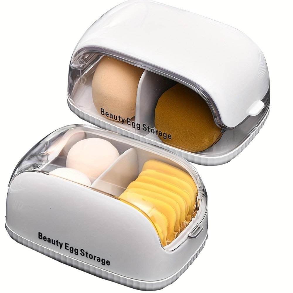 Dual Compartment Beauty Sponge - Beauty Makeup Organizer 评论和价格