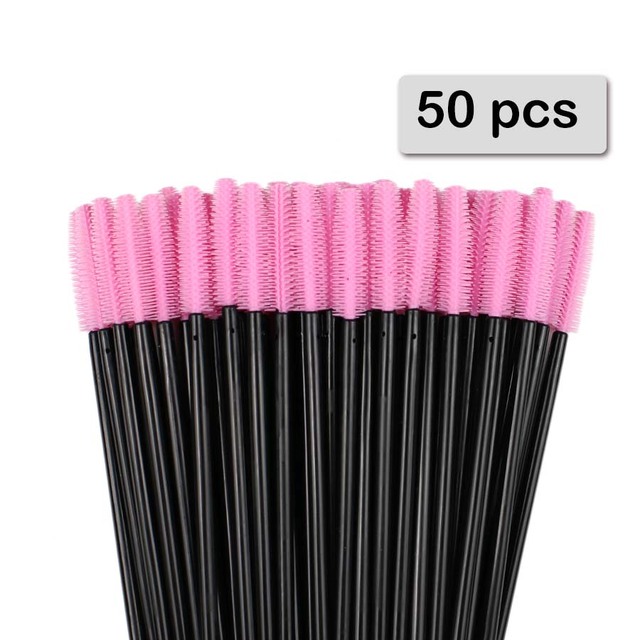 50pcs Silicone Mascara Wands A - Beauty Makeup Women 评论和价格