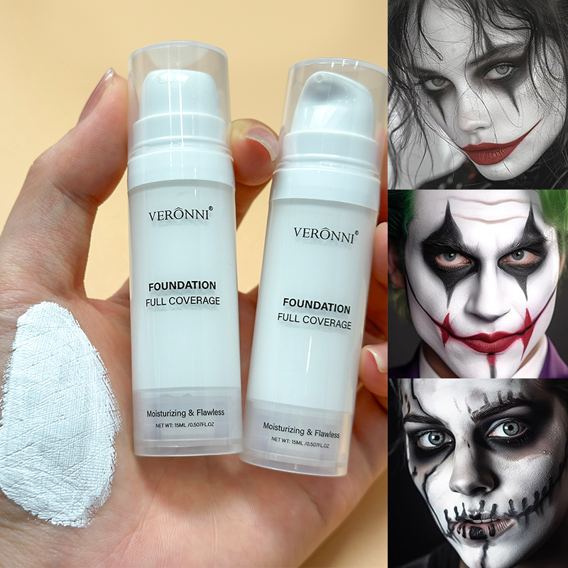 Halloween Liquid Goth White Ma - Beauty Makeup Foundation 评论和价格