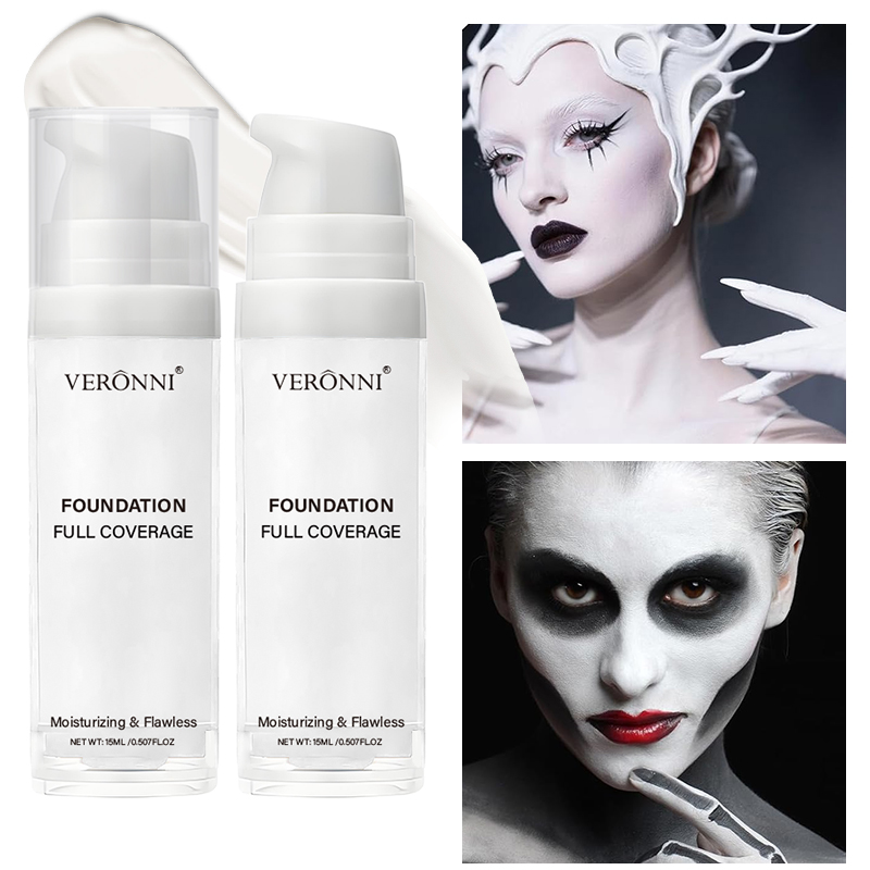 Halloween Liquid Goth White Ma - Beauty Makeup Foundation 评论和价格