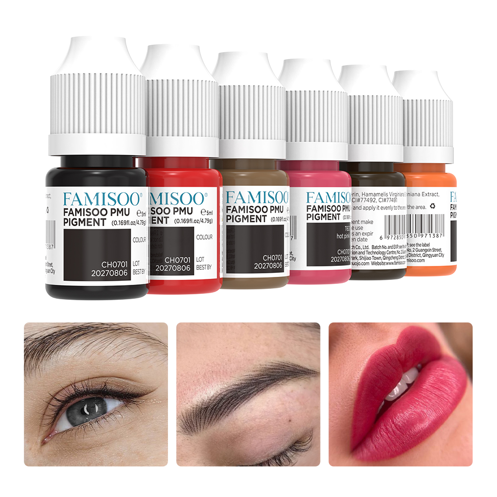 FAMISOO 5ML Color Tattoo Micro - Beauty Makeup Pictures 评论和价格